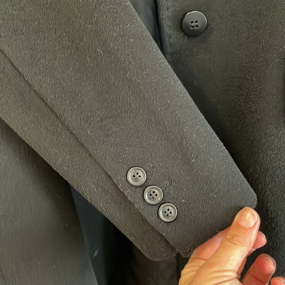 MaxMara Studio Virgin Wool Classic Coat - Picture 7 of 8
